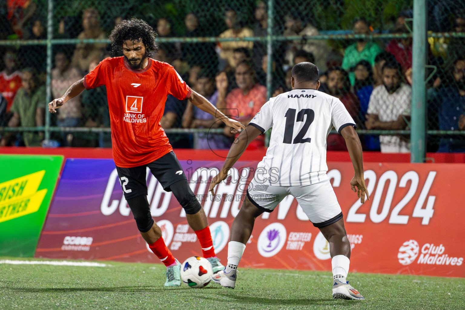 Dhivehi Sifainge Club vs United BML Maldives Cup 2024 held in Rehendi Futsal Ground, Hulhumale', Maldives on Tuesday, 25th September 2024. Photos: Shuu/ images.mv