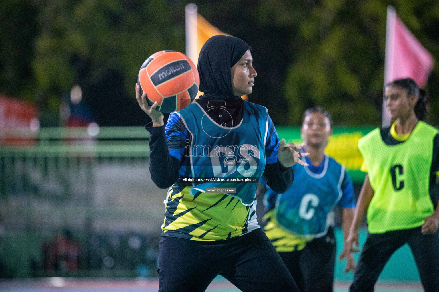 Day 7 of 20th Milo National Netball Tournament 2023, held in Synthetic Netball Court, Male', Maldives on 5th June 2023 Photos: Nausham Waheed/ Images.mv