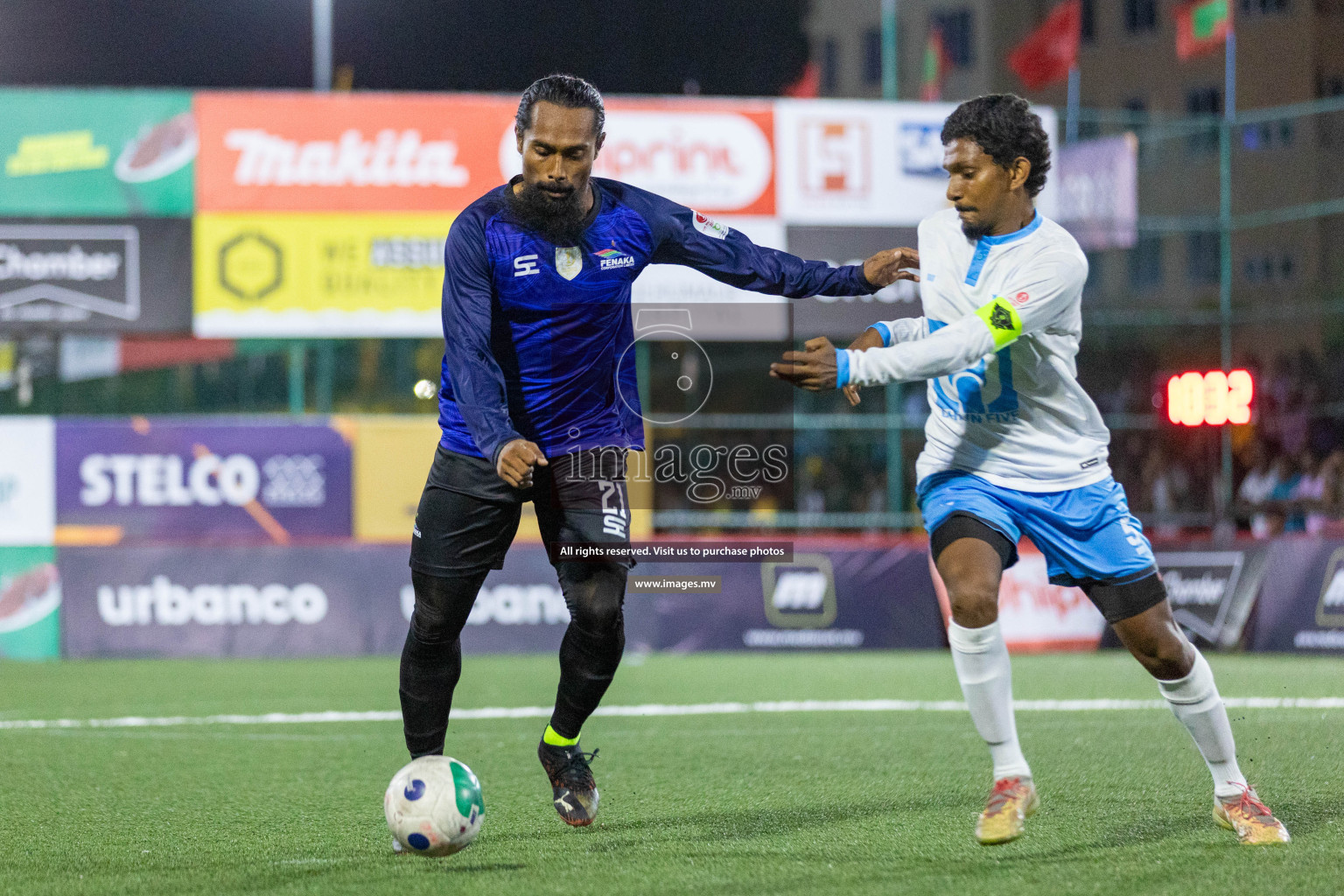 Team Fenaka vs Club AVSEC in Club Maldives Cup 2023 held in Hulhumale, Maldives, on Tuesday, 18th July 2023 Photos: Nausham Waheed / images.mv