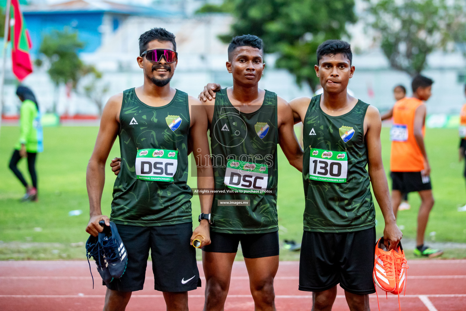 Day 2 of National Athletics Championship 2023 was held in Ekuveni Track at Male', Maldives on Friday, 24th November 2023. Photos: Hassan Simah / images.mv