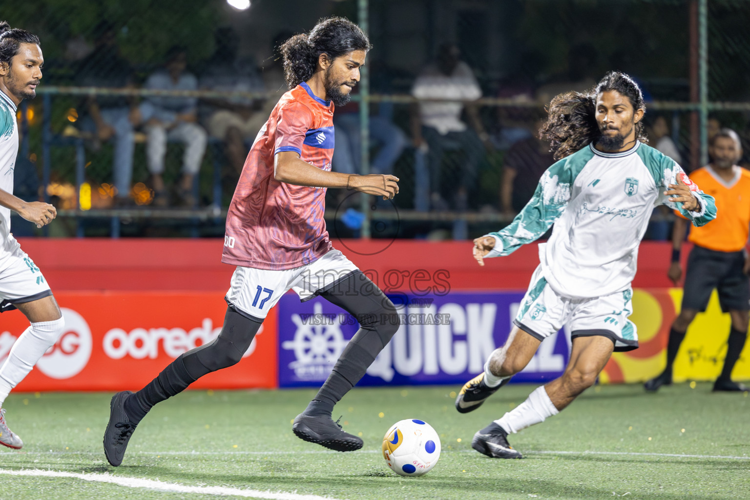 HDh Nellaidhoo vs HDh Kumundhoo in Day 1 of Golden Futsal Challenge 2025 on Sunday, 5th January 2025, in Hulhumale', Maldives
Photos: Ismail Thoriq / images.mv