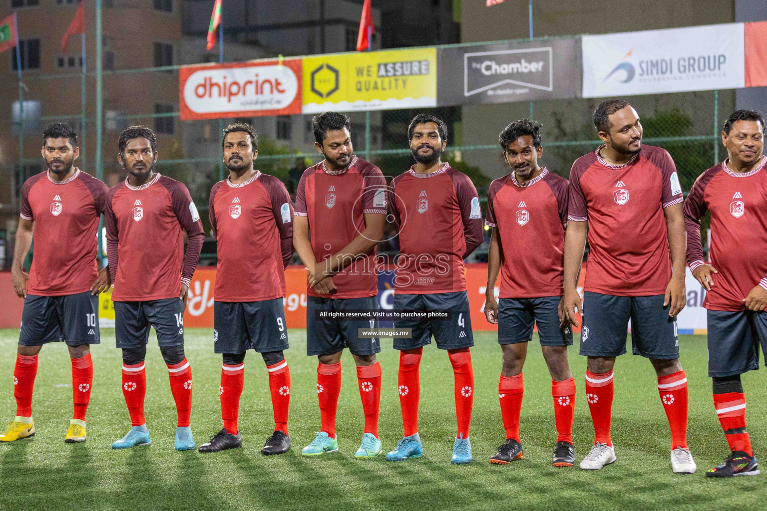 President's Office SC vs Club 220 in Club Maldives Cup Classic 2023 held in Hulhumale, Maldives, on Monday, 24th July 2023. Photos: Ismail Thoriq / images.mv