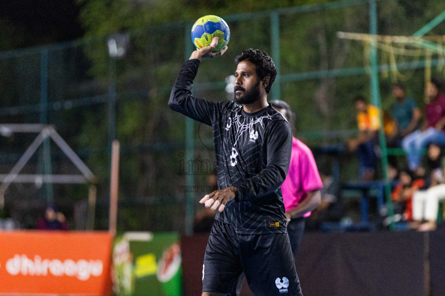 Day 14 of 10th National Handball Tournament 2023, held in Handball ground, Male', Maldives on Monday, 11th December 2023 Photos: Nausham Waheed/ Images.mv