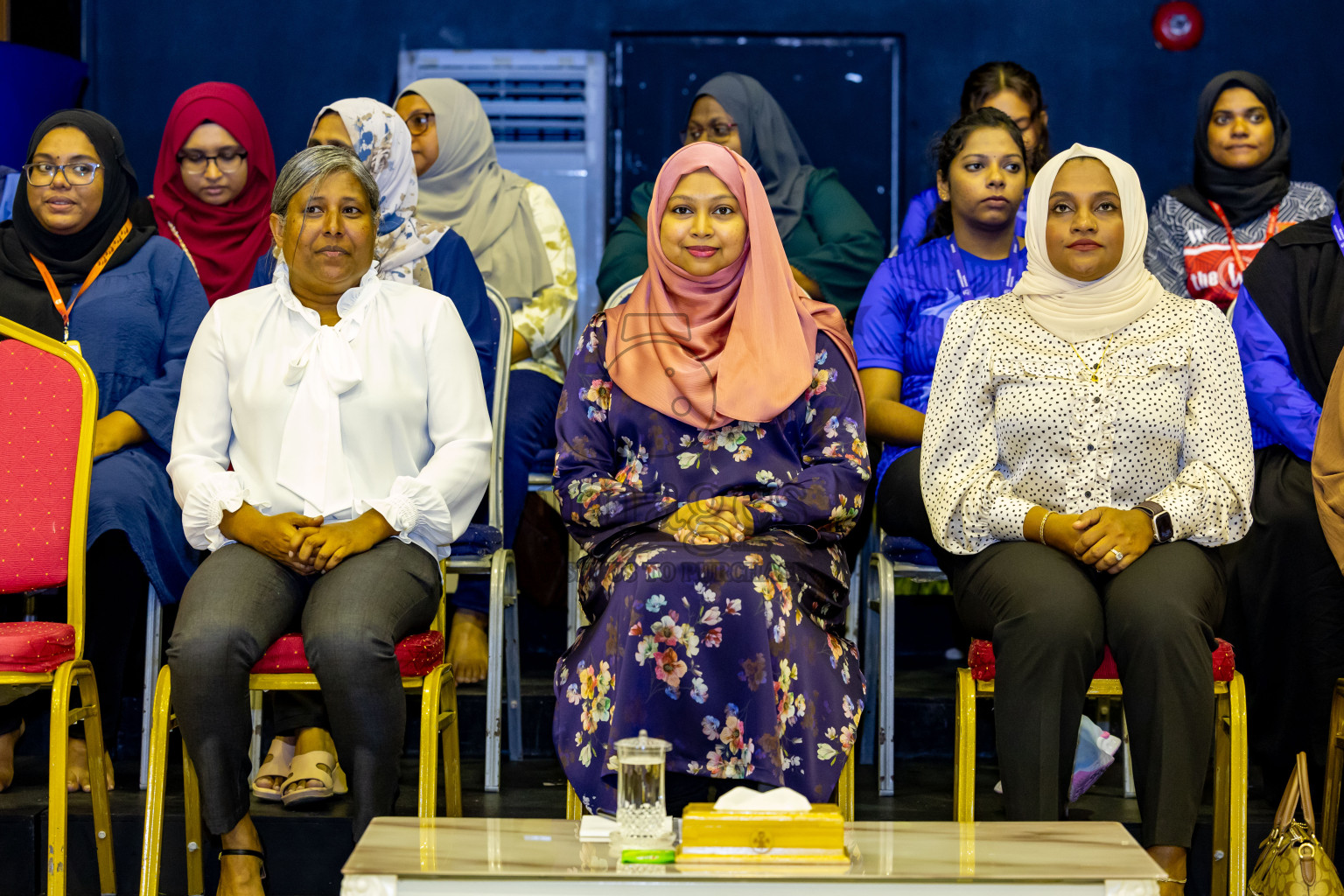 Day 1 of 25th Milo Inter-School Netball Tournament was held in Social Center at Male', Maldives on Thursday, 8th August 2024. Photos: Nausham Waheed / images.mv