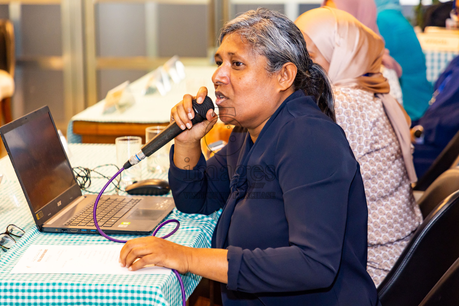 Annual General Meeting 2024 of Netball Association of Maldives was held on Thursday , 28th March 2024, in Male', Maldives Photos: Nausham Waheed / images.mv