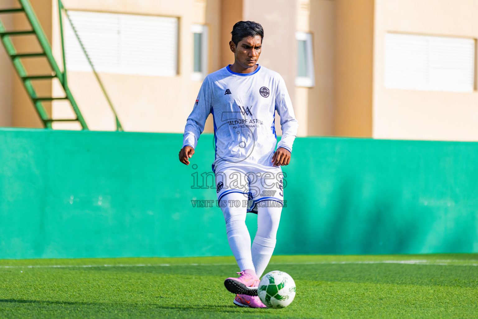 Waldorf Astoria vs Jumeirah Olhaheli in Resort Super League 2025 was held on Sunday, 26th October 2025 in Crossroads's Maldives, Photos: Areef Adam / images.mv