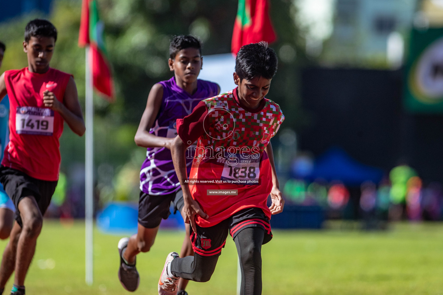 Day 5 of Inter-School Athletics Championship held in Male', Maldives on 27th May 2022. Photos by: Nausham Waheed / images.mv