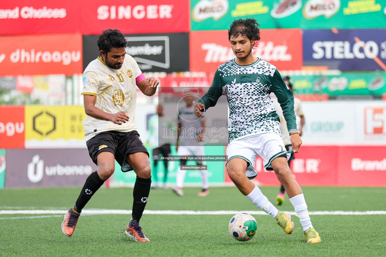 Presidents Office vs Team Badhahi in Club Maldives Cup Classic 2023 held in Hulhumale, Maldives, on Wednesday, 19th July 2023 Photos: Nausham Waheed  / images.mv