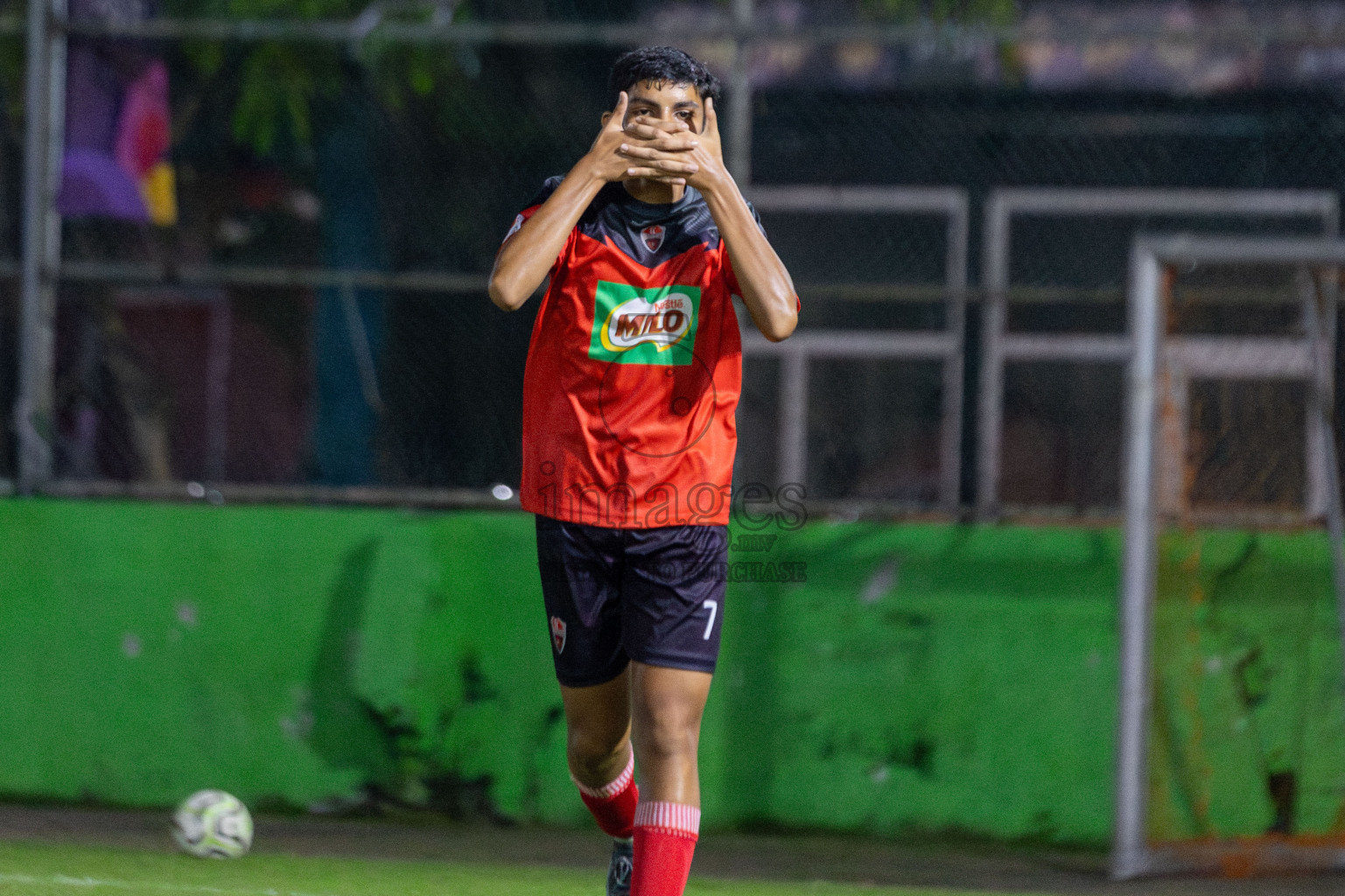 TC vs Valencia  (U14) in Day 5 of Dhivehi Youth League 2024 held at Henveiru Stadium on Friday 29th November 2024. Photos: Shuu Abdul Sattar/ Images.mv