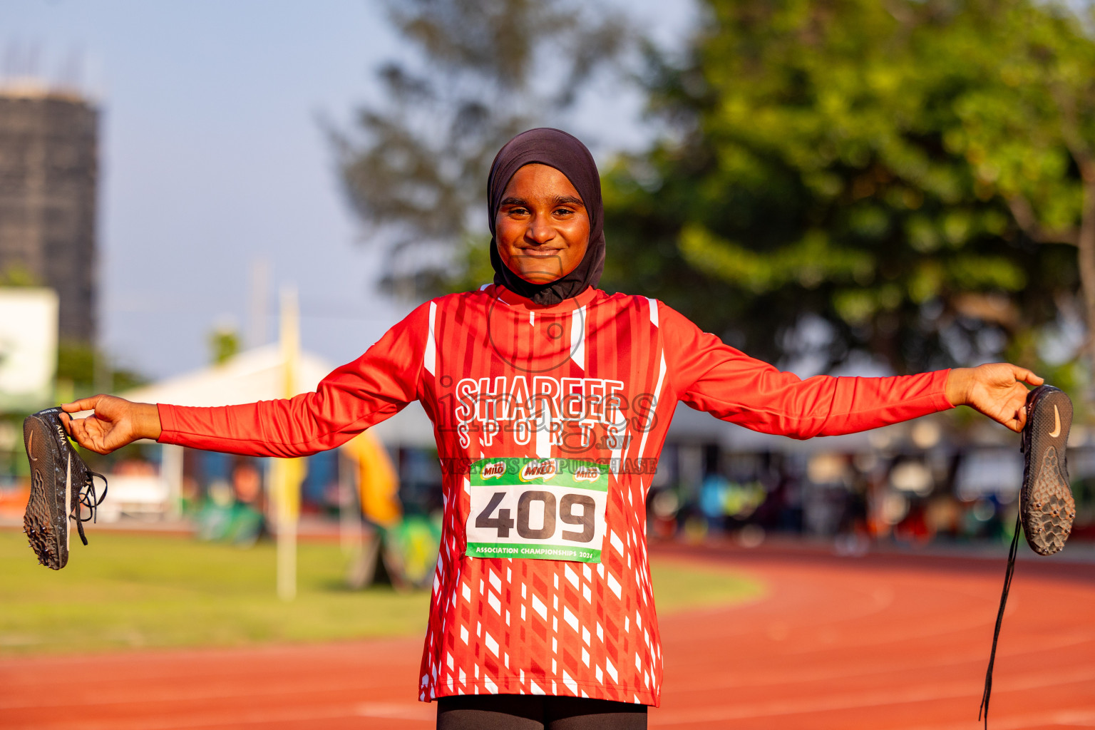 Day 4 of MILO Athletics Association Championship was held on Friday, 8th March 2024 in Male', Maldives. 
Photos: Hasna Hussain