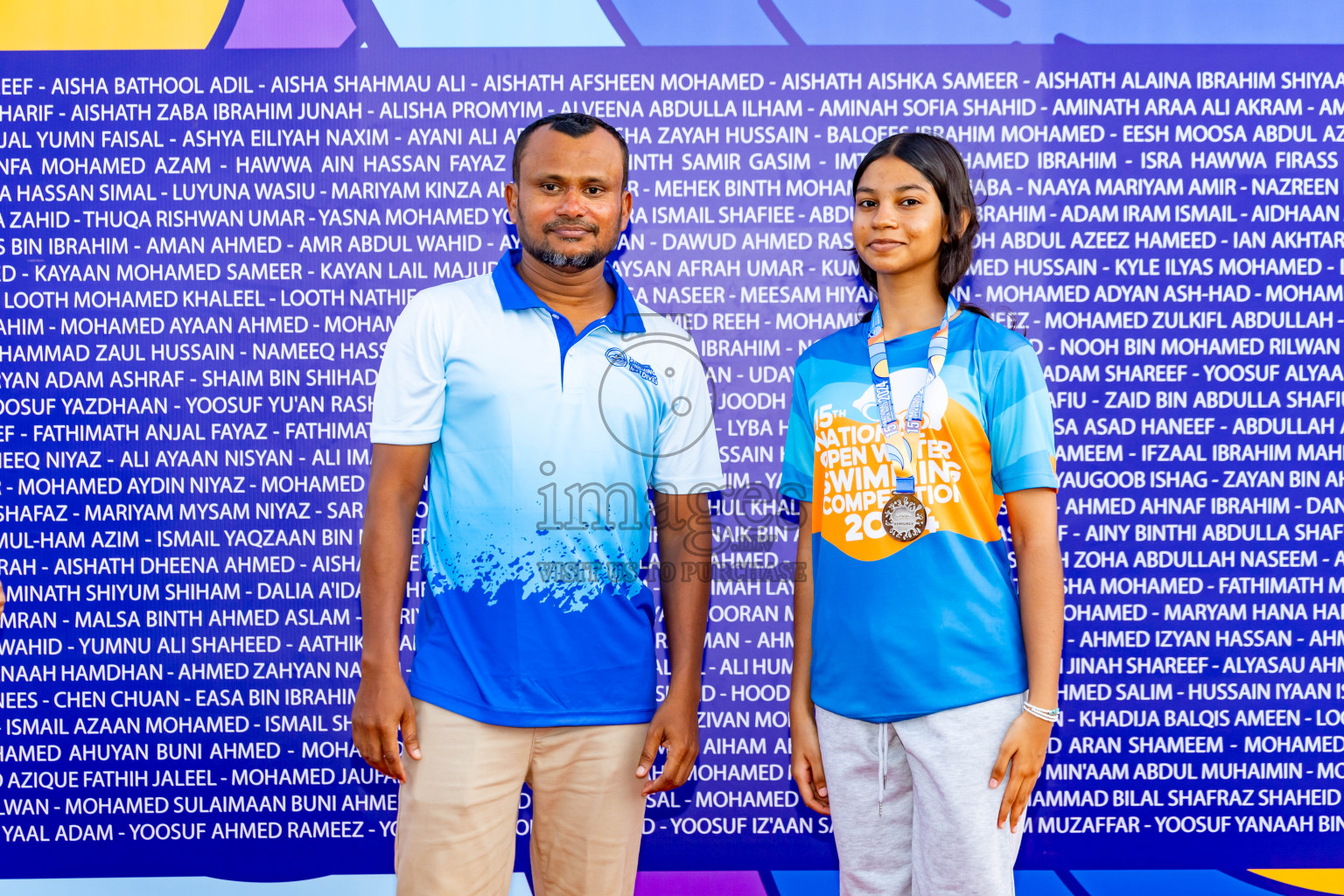 15th National Open Water Swimming Competition 2024 held in Kudagiri Picnic Island, Maldives on Saturday, 28th September 2024. Photos: Nausham Waheed / images.mv