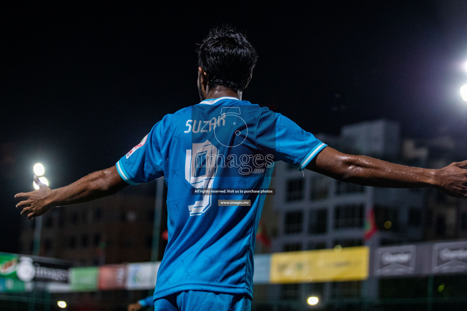 MACL vs Trade Club in Club Maldives Cup 2022 was held in Hulhumale', Maldives on Sunday, 9th October 2022. Photos: Hassan Simah / images.mv