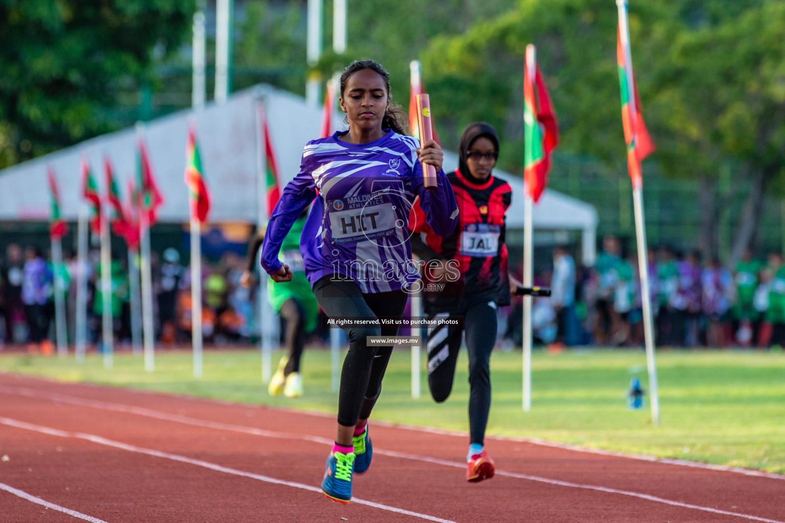 Day 2 of Inter-School Athletics Championship held in Male', Maldives on 24th May 2022. Photos by: Maanish / images.mv