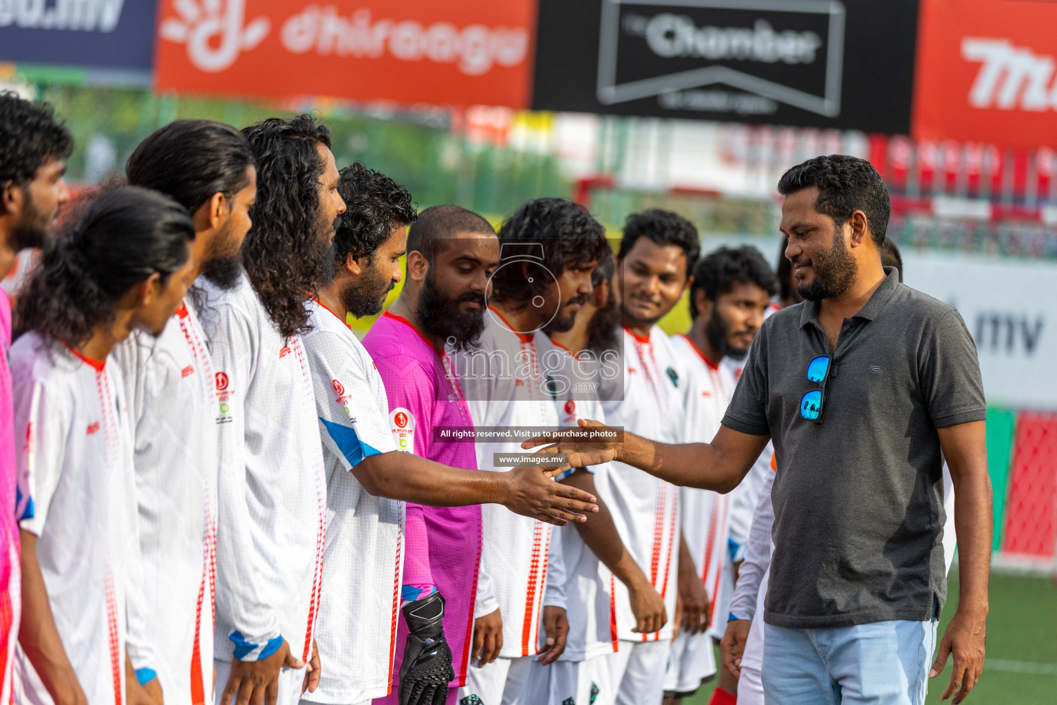 Customs RC vs ERFC in Club Maldives Cup 2023 held in Hulhumale, Maldives, on Monday, 24th July 2023. Photos: Ismail Thoriq / images.mv