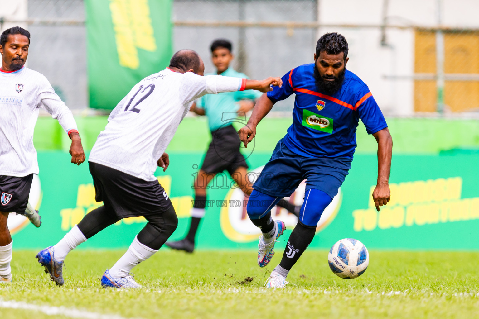 Day 2 of MILO Soccer 7 v 7 Championship 2024 was held at Henveiru Stadium in Male', Maldives on Friday, 24th April 2024. Photos: Nausham Waheed / images.mv