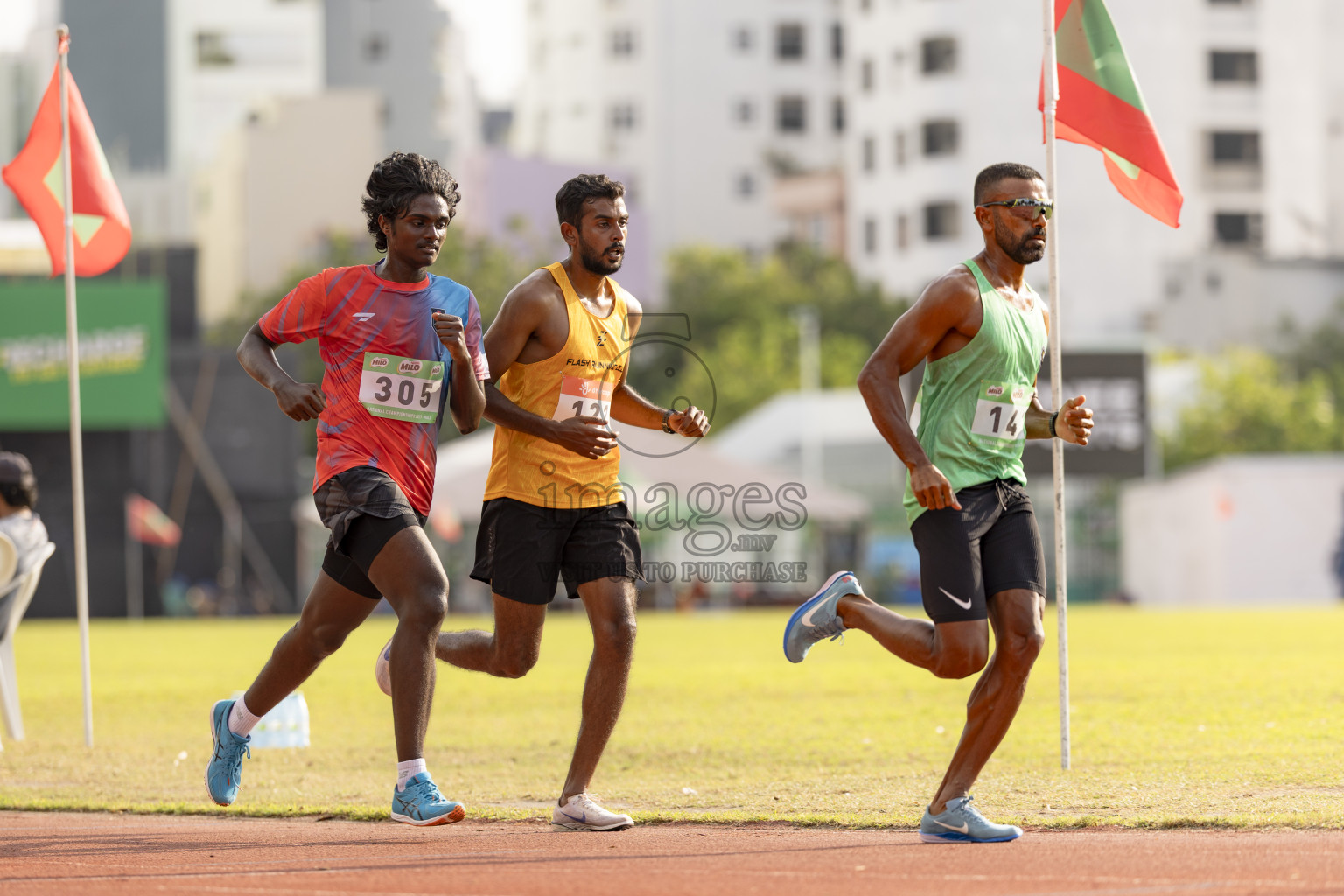 Day 1 of National Athletics Championship 2025 was held at Ekuveni Running Ground in Male', Maldives on Thursday, 14th August 2025. Photos: Hasni / images.mv