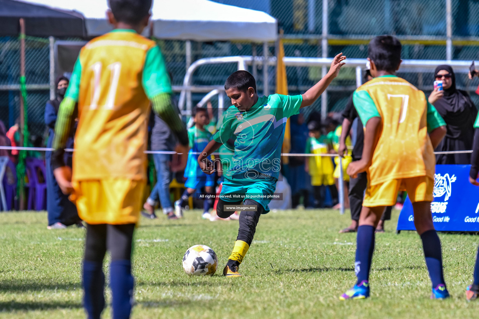 Day 2 of Milo Kids Football Fiesta 2022 was held in Male', Maldives on 20th October 2022. Photos: Nausham Waheed/ images.mv