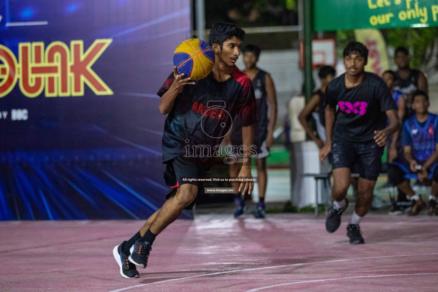 Day 5 of Slamdunk by Sosal on 16th April 2023 held in Male'. Photos: Nausham Waheed / images.mv