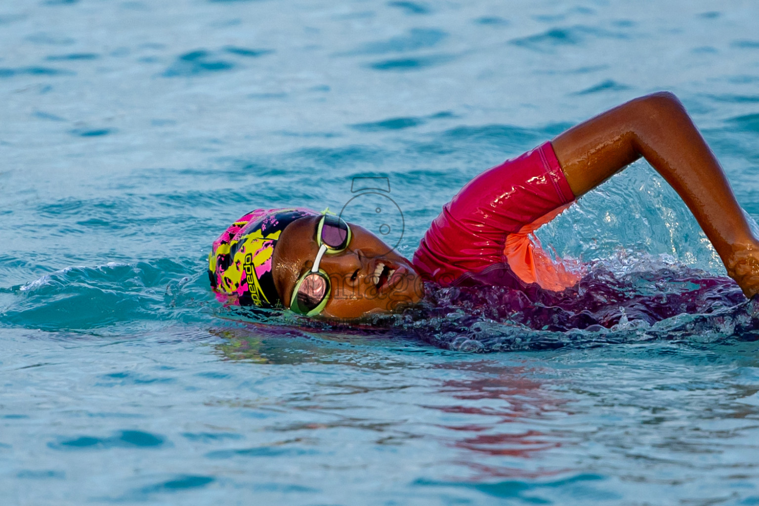 15th National Open Water Swimming Competition 2024 held in Kudagiri Picnic Island, Maldives on Saturday, 28th September 2024. Photos: Nausham Waheed / images.mv