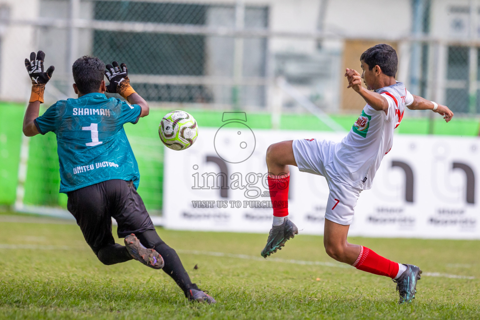 Dhivehi Youth League 2024 - Day 1. Matches held at Henveiru Stadium on 21st November 2024 , Thursday. Photos: Shuu Abdul Sattar/ Images.mv