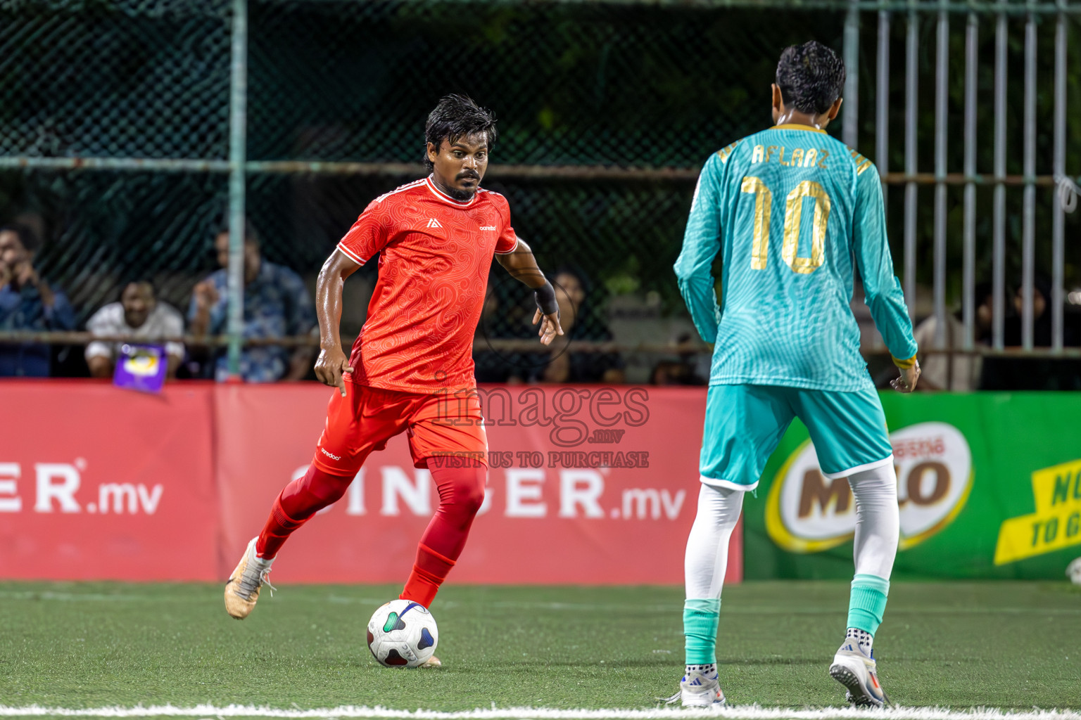 Maldivian vs Ooredoo in Club Maldives Cup 2024 held in Rehendi Futsal Ground, Hulhumale', Maldives on Thursday, 3rd October 2024.
Photos: Ismail Thoriq / images.mv