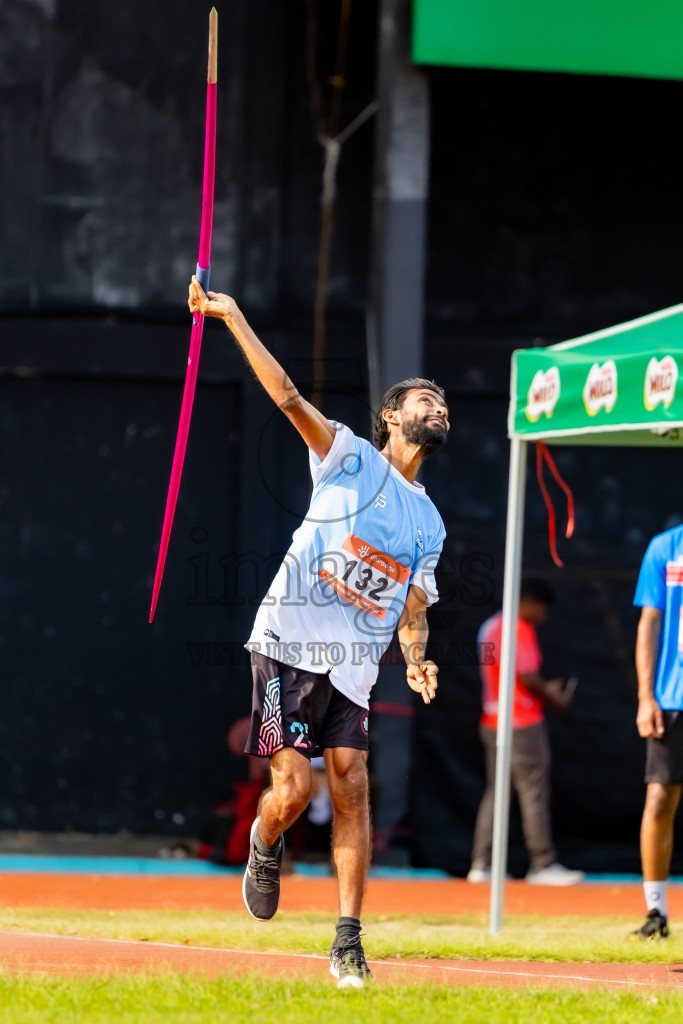 Day 1 of National Athletics Championship 2025 was held at Ekuveni Running Ground in Male', Maldives on Thursday, 14th August 2025. Photos: Nausham Waheed / images.mv