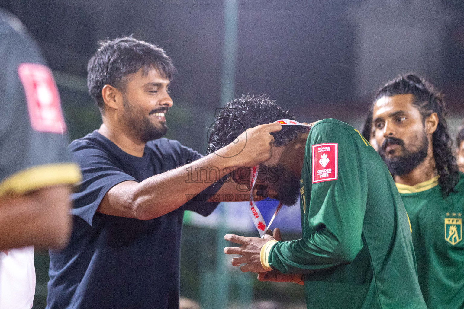 Opening of Golden Futsal Challenge 2024 with Charity Shield Match between L.Gan vs Th. Thimarafushi was held on Sunday, 14th January 2024, in Hulhumale', Maldives Photos: Ismail Thoriq / images.mv