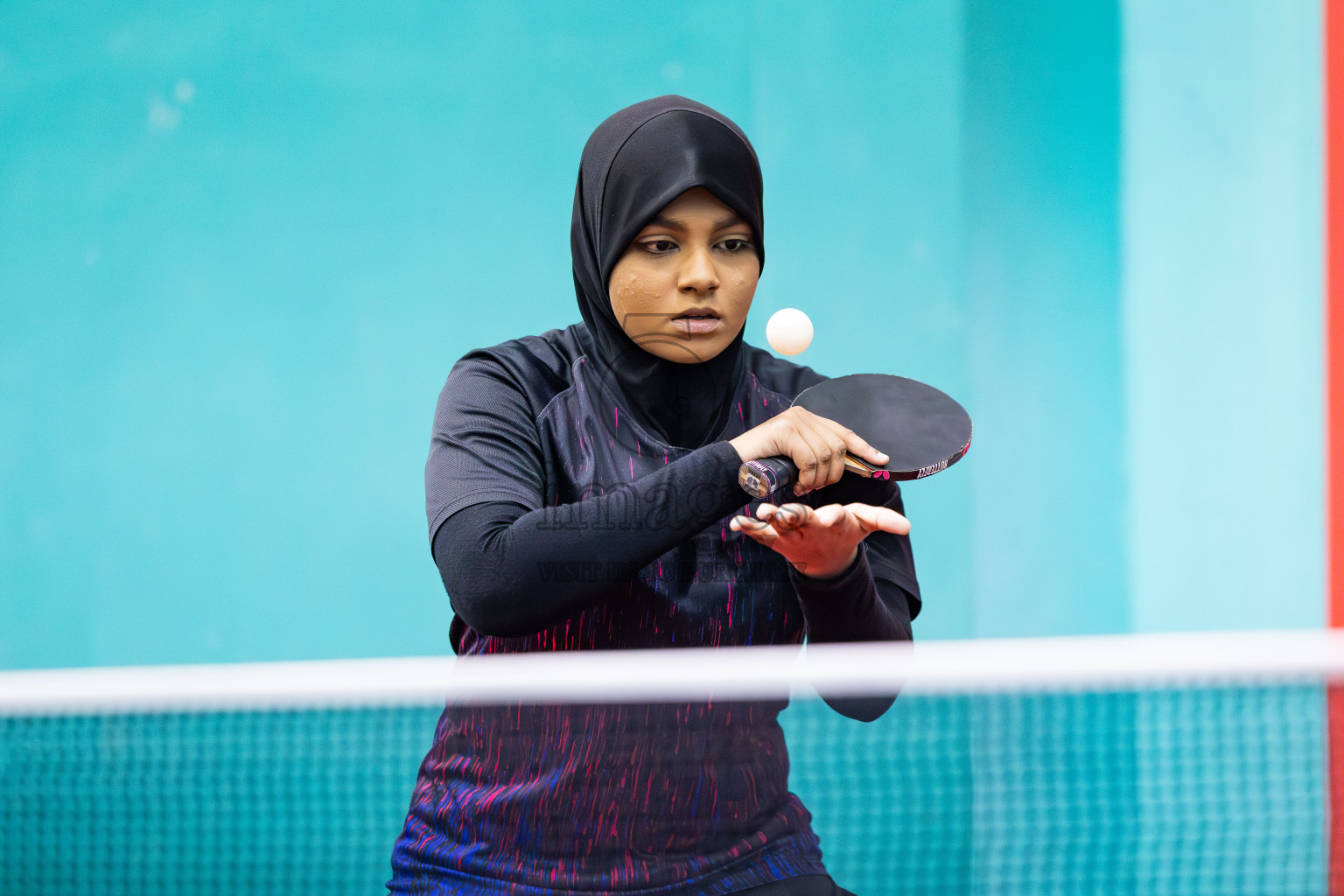 Day 2 of BML 63rd National Table Tennis Tournament 2025 was held on Tuesday, 26th August 2025 in Male' TT Hall, Male', Maldives. Photos: Areef Adam / images.mv