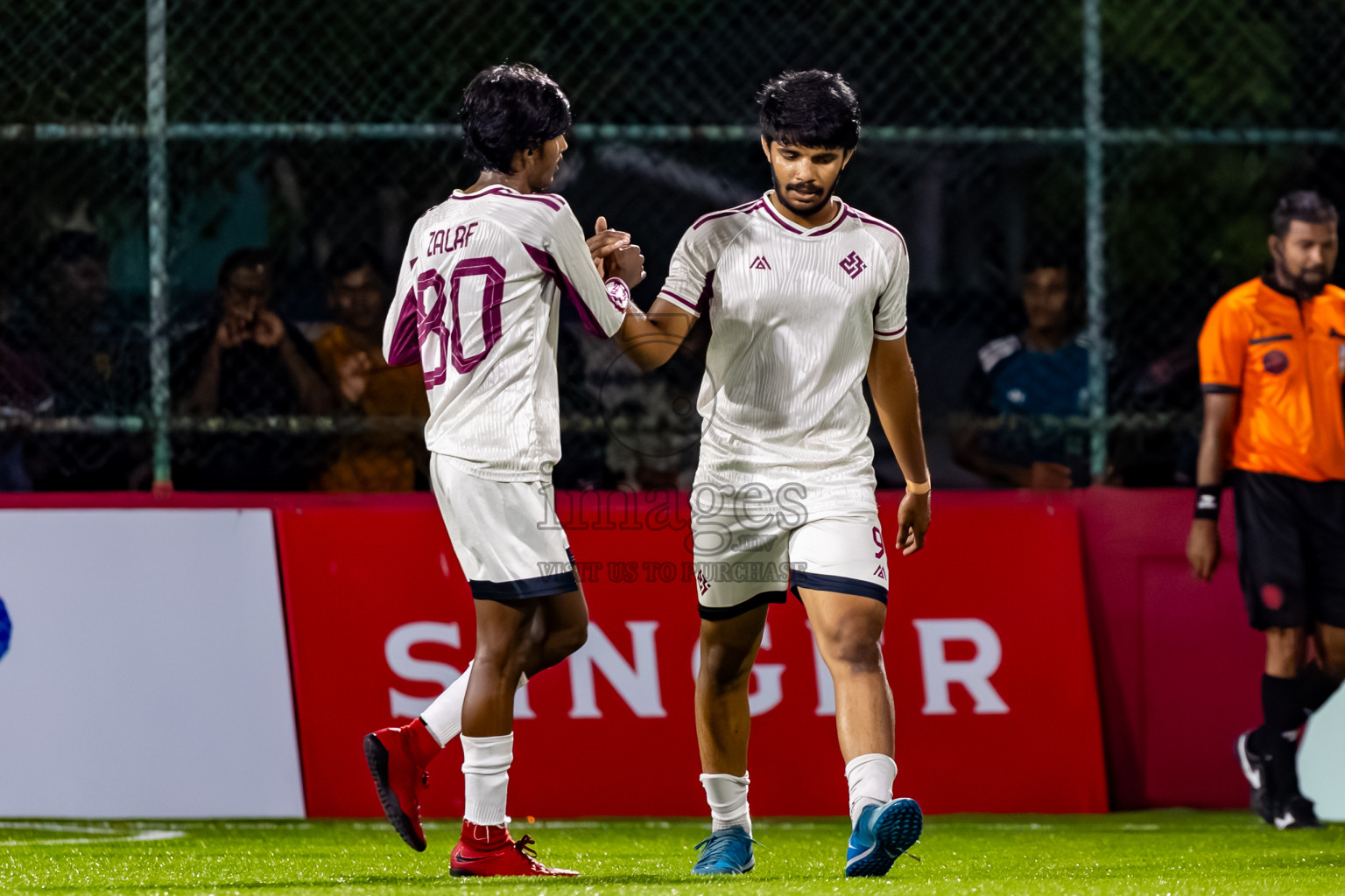 Club Binara vs Club 220 in Day 11 of Club Maldives Cup Classic 2025 was held in Rehendi Futsal Ground, Hulhumale', Maldives on Thursday, 25th September 2025. Photos: Nausham Waheed / images.mv