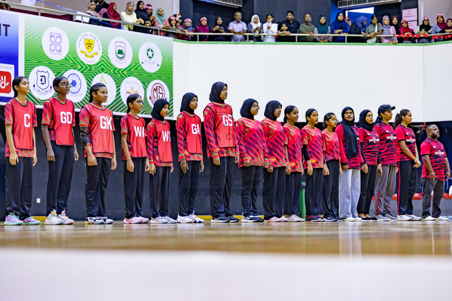 Finals of 26th Inter-School Netball Tournament 2025 was held in Social Center Indoor Hall on Saturday, 8th November 2025. Photos: Areef Adam / images.mv