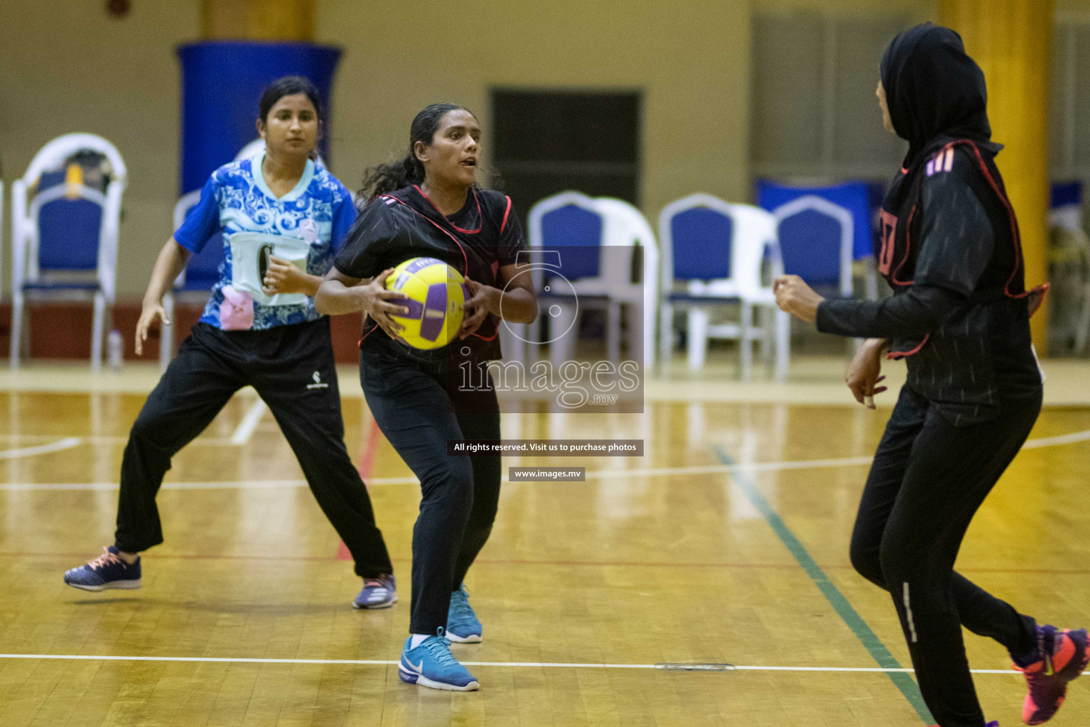 Milo National Netball Tournament 29th November 2021 at Social Center Indoor Court, Male, Maldives. Photos: Maanish/ Images Mv