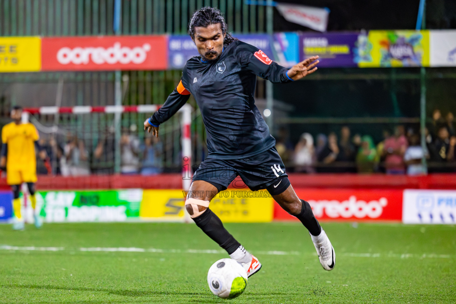 N Kendhikulhudhoo vs R Alifushi on Day 35 of Golden Futsal Challenge 2024 was held on Tuesday, 20th February 2024, in Hulhumale', Maldives
Photos: Mohamed Mahfooz Moosa, / images.mv