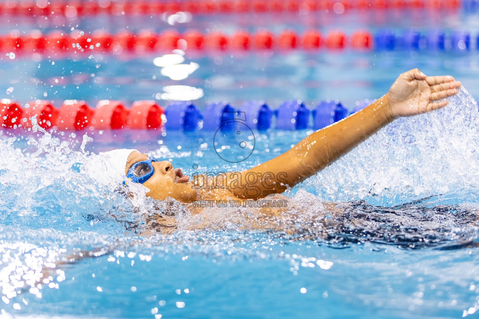 Day 4 of BML 6th National Kids Swimming Kids Festival 2025 held in Hulhumale', Maldives on Thursday, 6th November 2024. Photos: Hassan Simah / images.mv