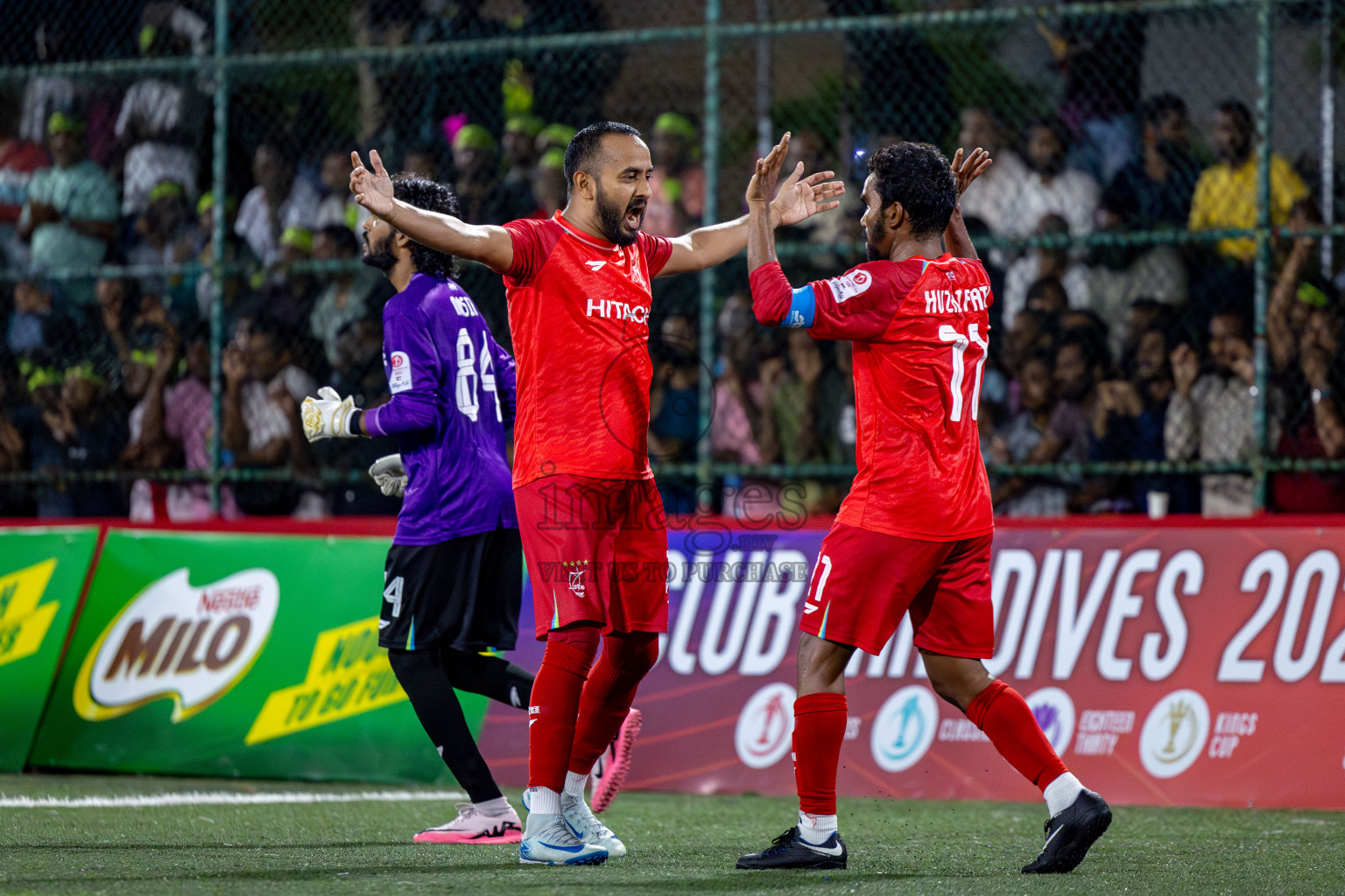 STO RC vs Club WAMCO in Round of 16 of Club Maldives Cup 2024 held in Rehendi Futsal Ground, Hulhumale', Maldives on Monday, 7th October 2024. Photos: Nausham Waheed / images.mv