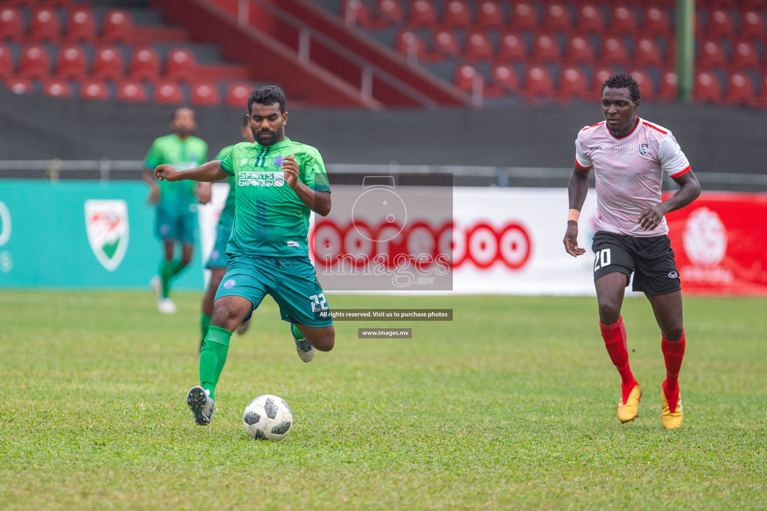 CPK vs SUS Semi Finals of 2nd Division 2020 in Male' Maldives on Friday, 14th February 2020. Photos: Suadh Abdul Sattar / images.mv