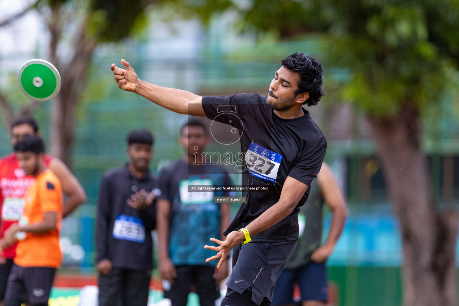 Day 2 of National Athletics Championship 2023 was held in Ekuveni Track at Male', Maldives on Friday, 24th November 2023. Photos: Nausham Waheed / images.mv