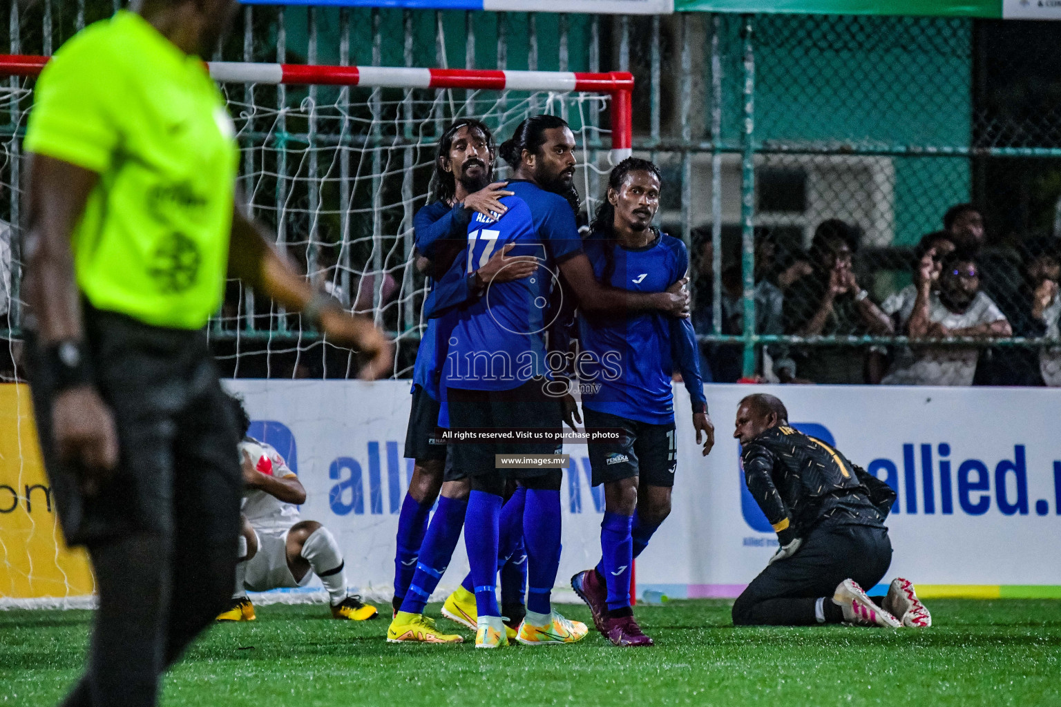 Team Fenaka vs Team Civil Court in Club Maldives Cup 2022 was held in Hulhumale', Maldives on Friday, 14th October 2022. Photos: Nausham Waheed / images.mv