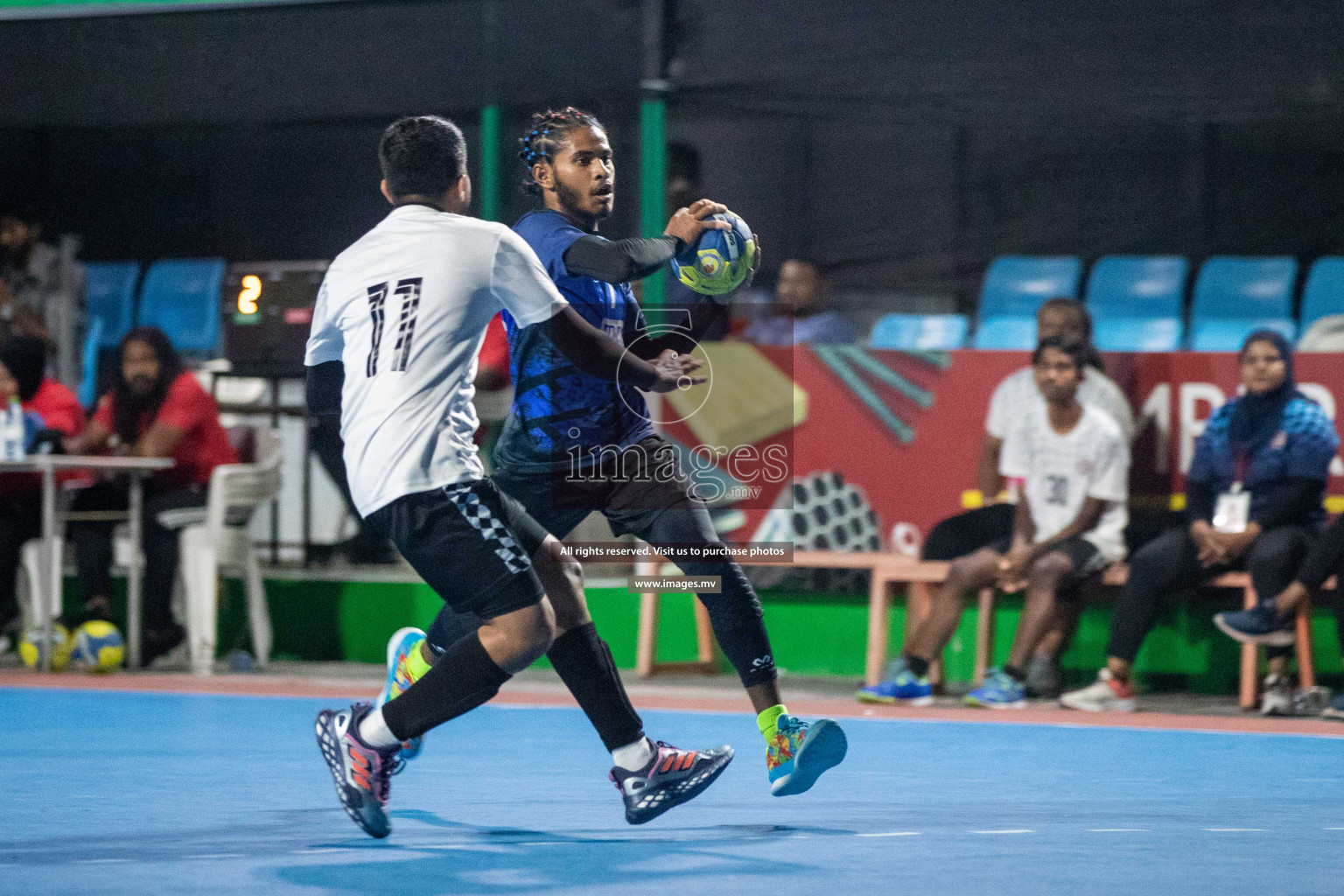 Day 6 of 6th MILO Handball Maldives Championship 2023, held in Handball ground, Male', Maldives on Thursday, 25th May 2023 Photos: Shuu Abdul Sattar/ Images.mv