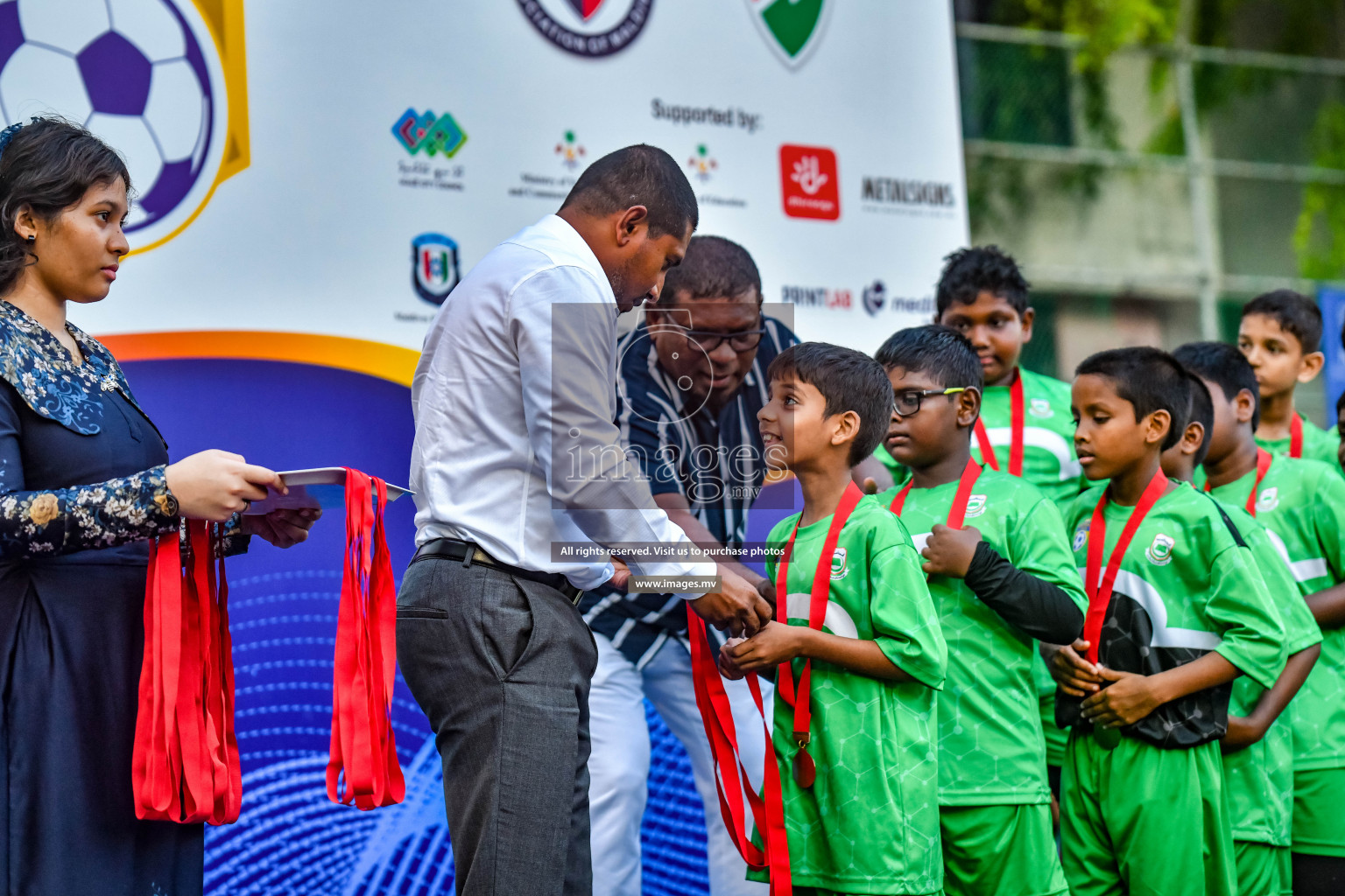 Day 4 of Milo Kids Football Fiesta 2022 was held in Male', Maldives on 22nd October 2022. Photos: Nausham Waheed / images.mv