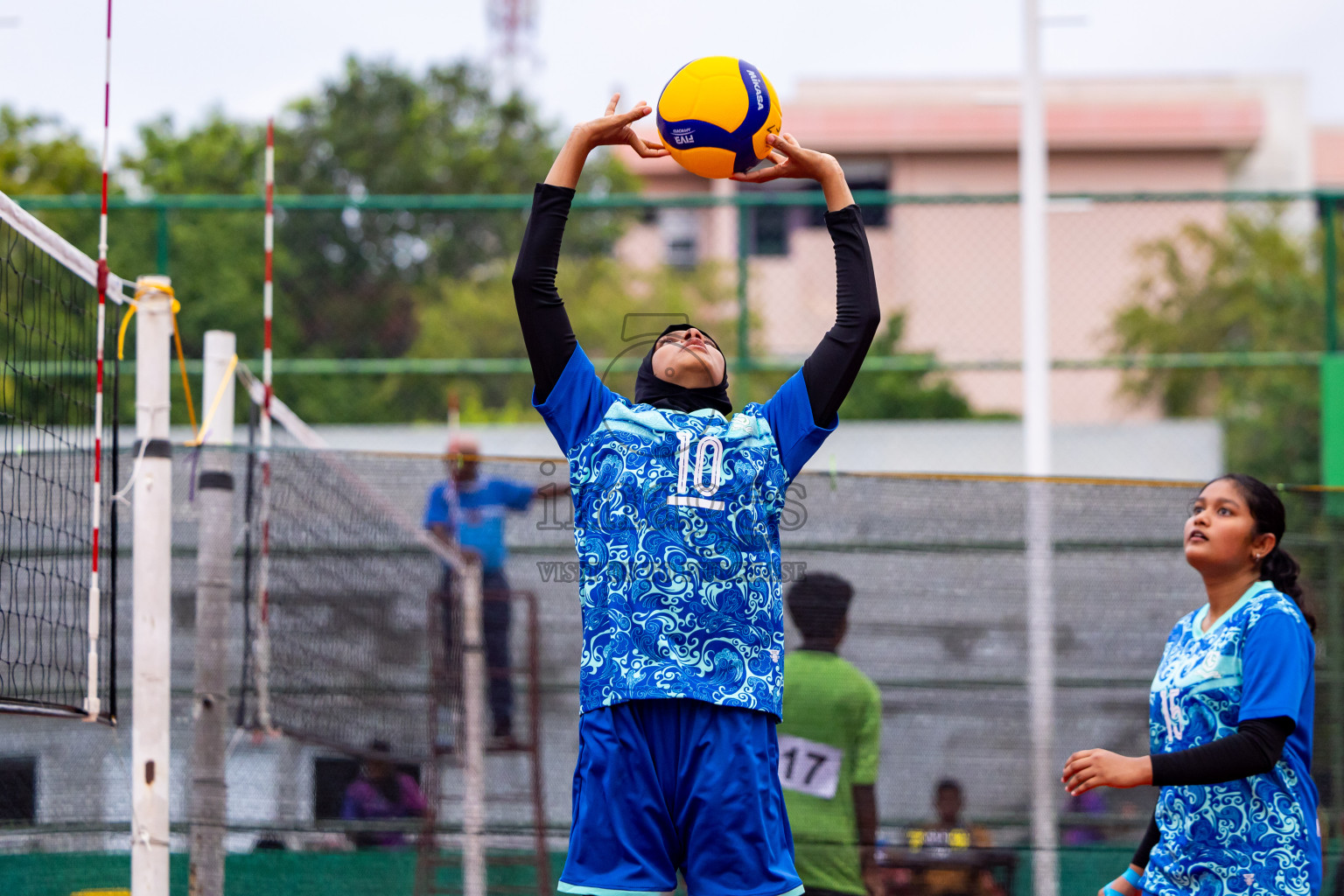 Day 2 of Interschool Volleyball Tournament 2024 was held in Ekuveni Volleyball Court at Male', Maldives on Sunday, 24th November 2024. Photos: Nausham Waheed / images.mv