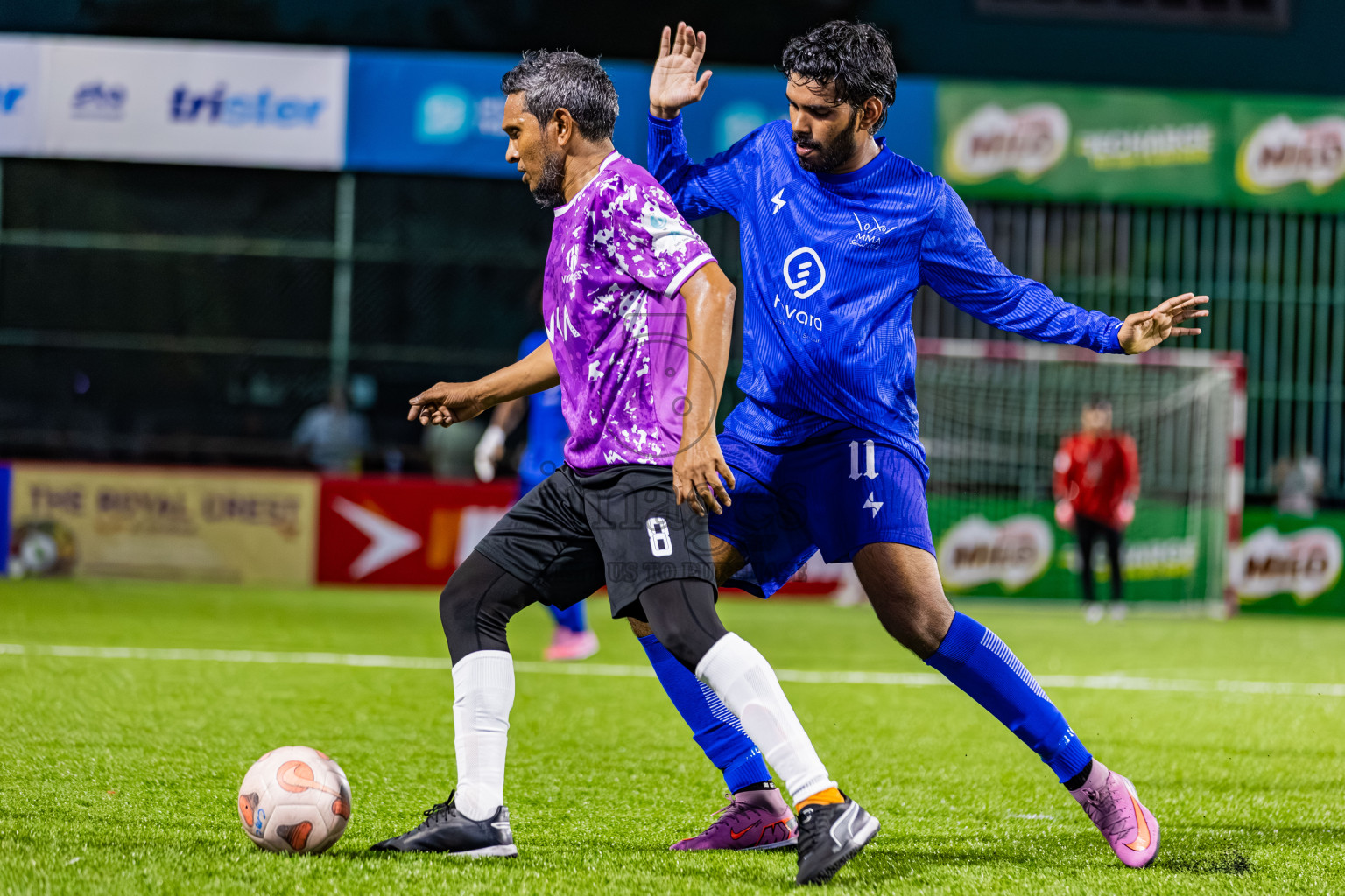 MMA SC vs Viyares in Day 9 of Club Maldives Cup Classic 2025 was held in Rehendi Futsal Ground, Hulhumale', Maldives on Monday, 22nd September 2025. Photos: Areef Adam / images.mv