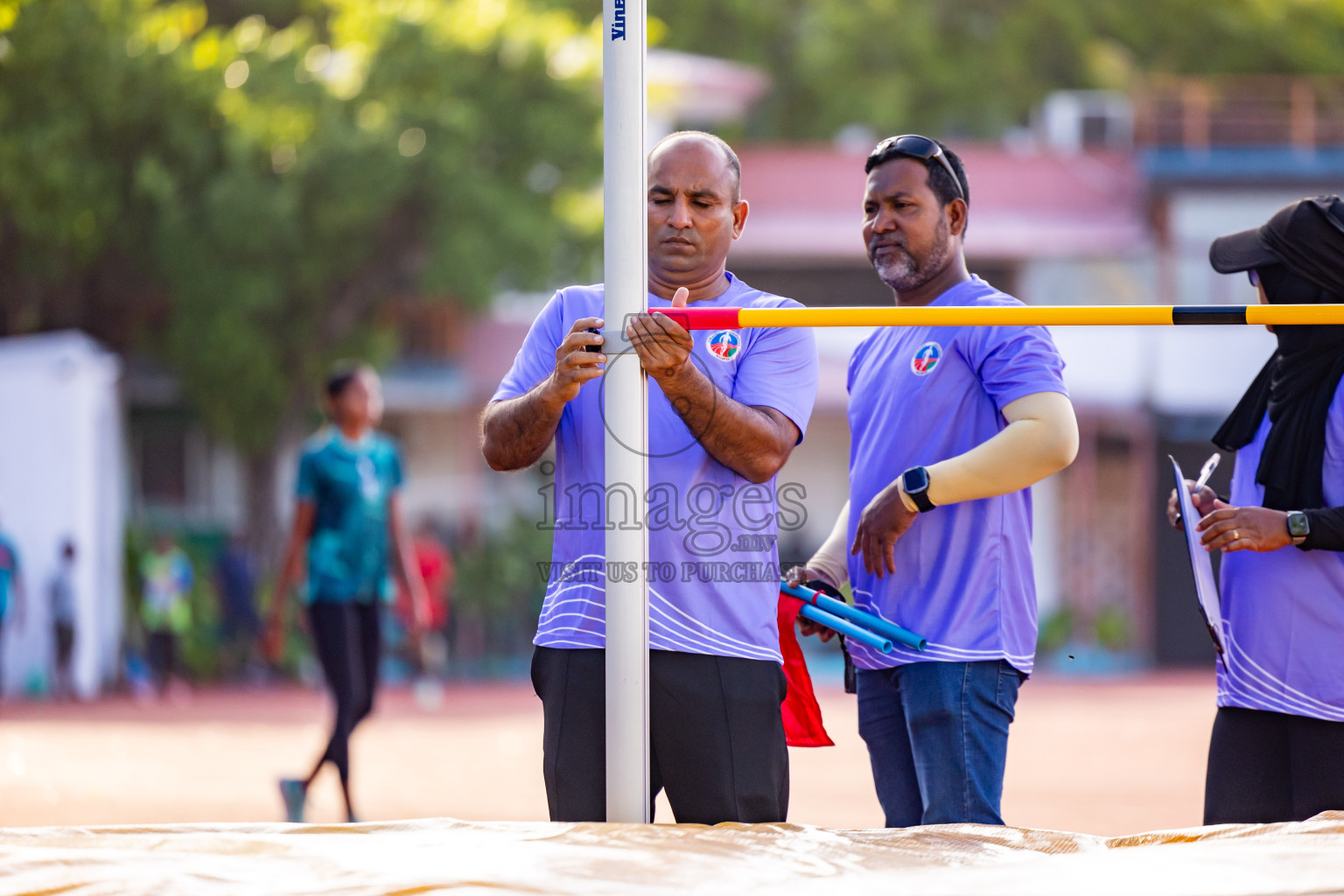 Day 1 of 33rd National Athletics Championship was held in Ekuveni Track at Male', Maldives on Thursday, 5th September 2024. Photos: Nausham Waheed / images.mv