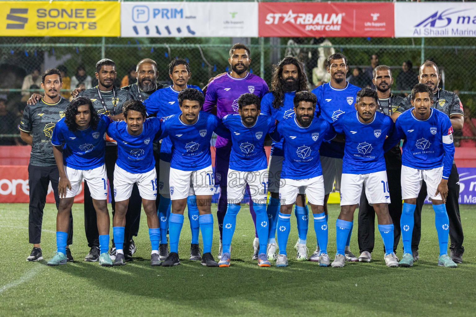 ADh Mandhoo VS ADh Mahibadhoo in Day 12 of Golden Futsal Challenge 2024 was held on Friday, 26th January 2024, in Hulhumale', Maldives Photos: Nausham Waheed / images.mv