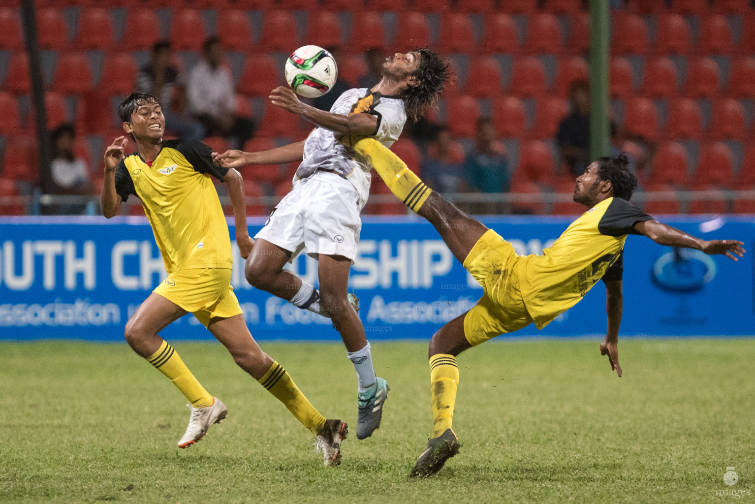FAM Youth Championship 2019 - TC Sports Club vs Da GANG SC in Male, Maldives, Friday February 8th, 2019. (Images.mv Photo/Suadh Abdul Sattar)