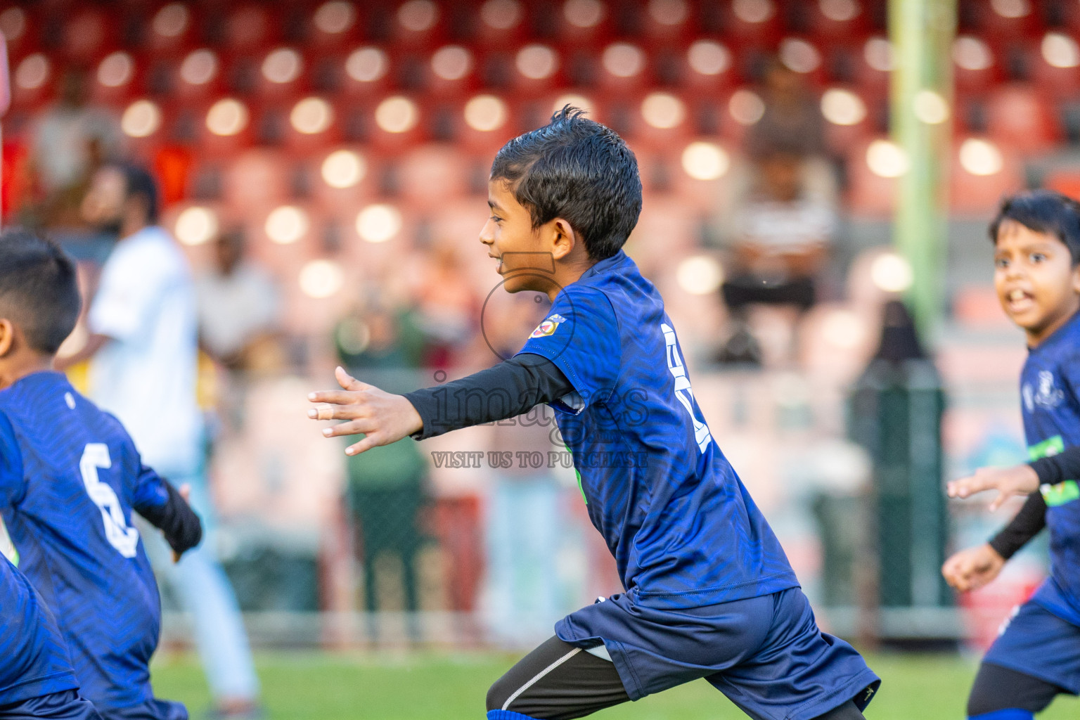 Day 2 of MILO Kids Football Fiesta was held at National Stadium in Male', Maldives on Saturday, 24th February 2024.