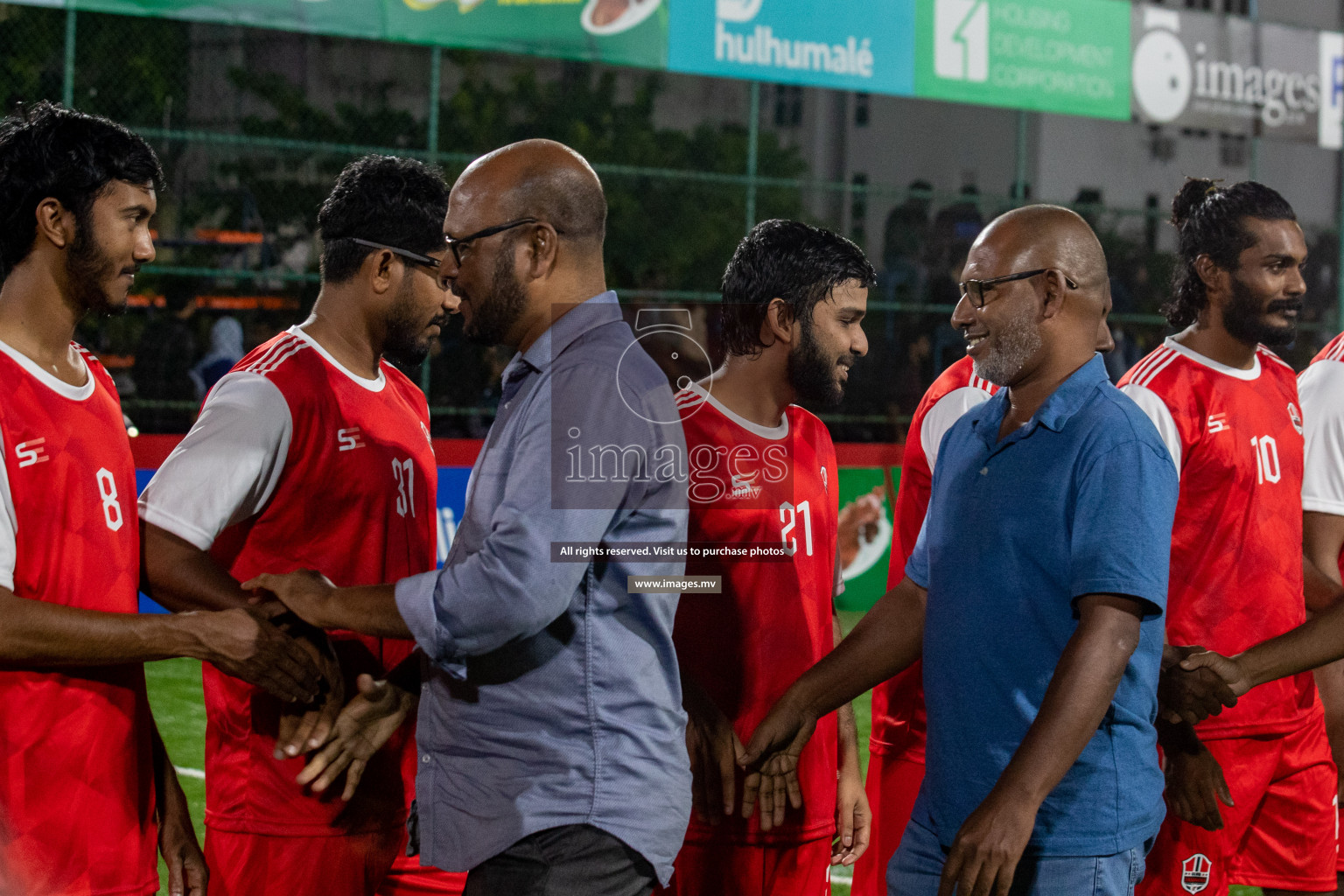 Customs RC vs Club Aasandha in Club Maldives Cup 2022 was held in Hulhumale', Maldives on Saturday, 15th October 2022. Photos: Hassan Simah/ images.mv