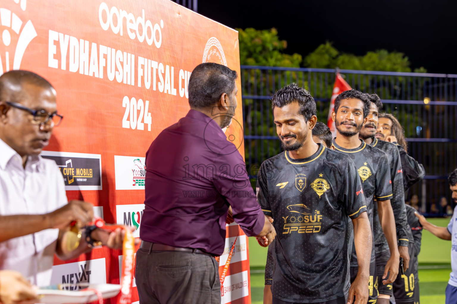 CC Sports Club vs Afro SC in the final of Eydhafushi Futsal Cup 2024 was held on Wednesday , 17th April 2024, in B Eydhafushi, Maldives
Photos: Ismail Thoriq / images.mv