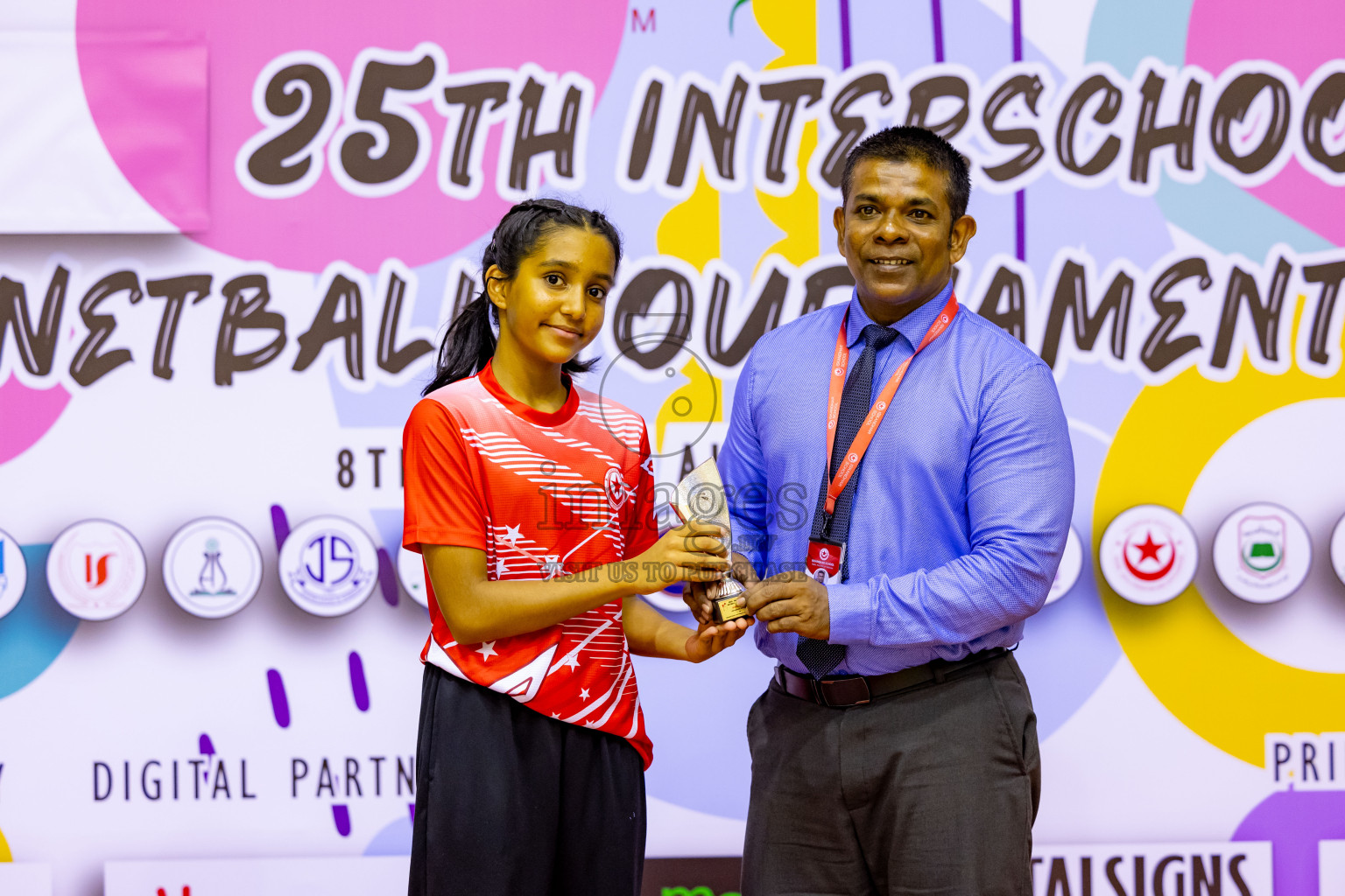 Day 6 of 25th Inter-School Netball Tournament was held in Social Center at Male', Maldives on Thursday, 15th August 2024. Photos: Nausham Waheed / images.mv