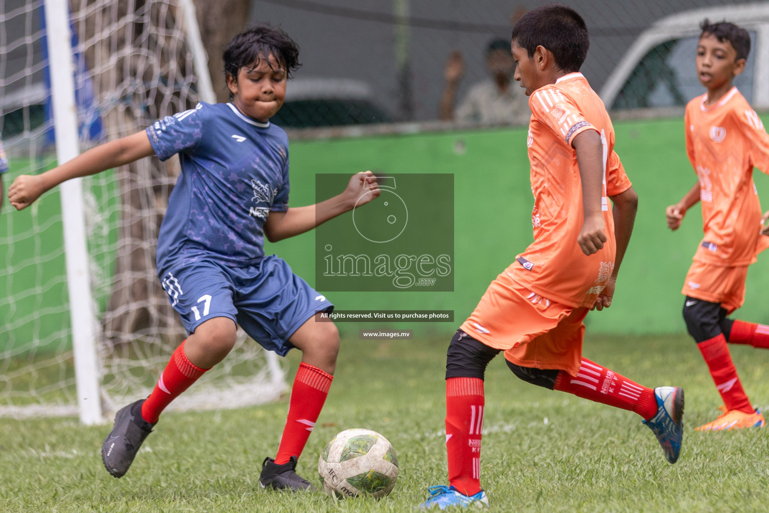 Day 1 of Nestle kids football fiesta, held in Henveyru Football Stadium, Male', Maldives on Wednesday, 11th October 2023 Photos: Shut Abdul Sattar/ Images.mv