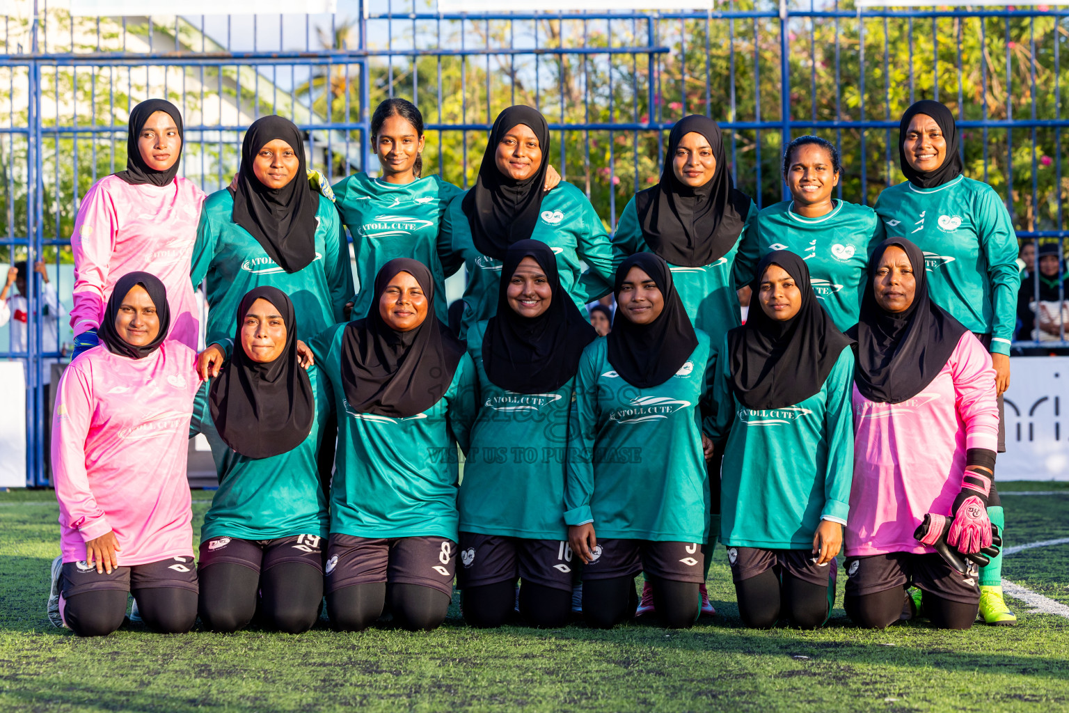 Eydhafushi vs Goidhoo in Day 2 of Better in Baa Futsal Fiesta 2025 Woman's division held in B. Eydhafushi, Maldives on Thursday, 6th November 2025. Photos: Nausham Waheed / images.mv